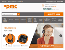 Tablet Screenshot of pmctelecom.co.uk